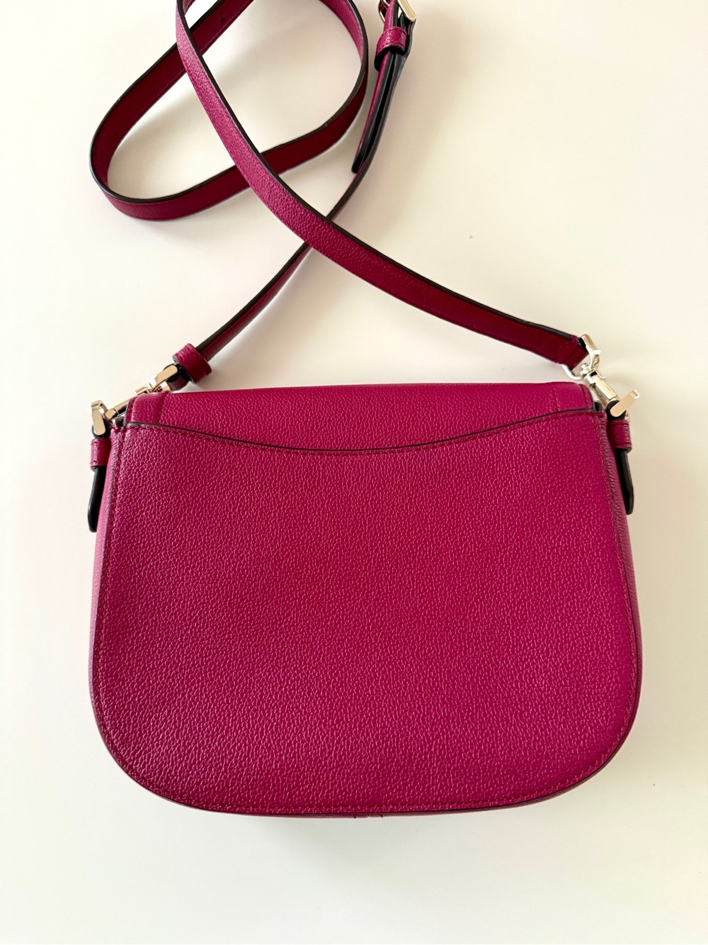 kate spade new york Small Crossbody Bag Blackberry Gold Magnetic Detachable - Picture 2 of 10